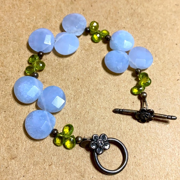 Vintage Jewelry Daylily Designsgemstones Sterling Bracelet Poshmark